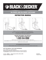 Black & Decker Blower BL1500 User manual