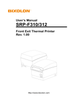 BIXOLON SRP-F312 User manual