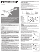 Black & Decker EasyEdge BDPE200B User manual