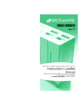 Bionaire W7 User manual