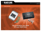 Black Box surge protector User manual