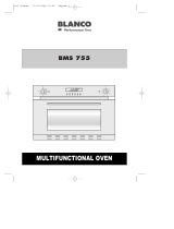 BLANCO Microwave Oven BMS 755 User manual