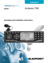 Blaupunkt Car Stereo System AntaresT60 User manual