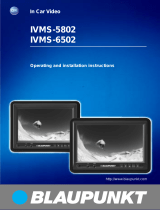 Blaupunkt IVMS-6502 User manual