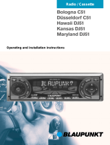 Blaupunkt Portable Radio Maryland DJ51 User manual