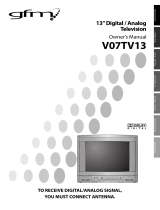 Dolby Laboratories CRT Television V07TV13 User manual