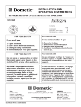 Dometic RM2454 User manual