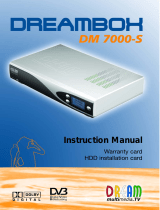 Dreambox DM 7000-S User manual