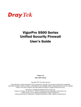 Draytek VigorPro 5500i User manual