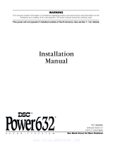 DSCover Satellite Products Home Security System PC1555MX User manual