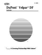 DuPont Authentication Velpar H - 65190 User manual