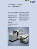 Durst Photo Printer Automatic Photo Book Station User manual