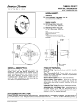 American Standard Thermostat T010.730 User manual
