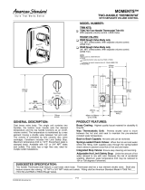 American Standard Thermostat T506.740 User manual