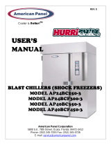 American Panel Freezer AP24BC250-3 User manual