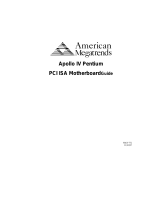 American Megatrends Apollo IV User manual