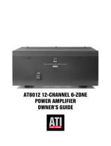 Amplifier Tech Stereo Amplifier AT6012 User manual