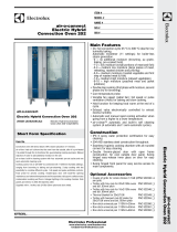 Electrolux Convection Oven 202 User manual