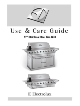 Electrolux Gas Grill 57" Gas Grill User manual