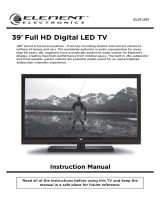 Element TV Receiver ELEFJ391 User manual