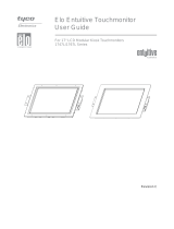 Elo TouchSystems Computer Monitor 1747L User manual