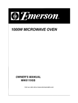 Emerson Microwave Oven MW8119SB User manual