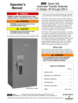 Emerson Switch 300 User manual
