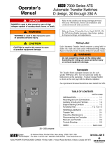 Emerson Switch 7000 User manual