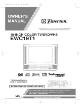 Emerson CRT Television EWC19T1 User manual