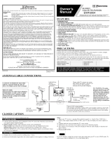 ESA CRT Television EWF2004 User manual