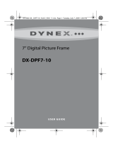 Dynex DX-DPF7-10 User manual