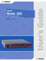 Emulex 355 SAN Storage Switch User manual