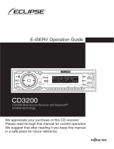 Eclipse - Fujitsu Ten Car Stereo System VCD3200 User manual