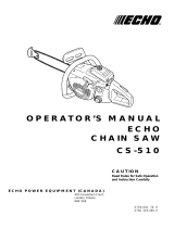 Echo CS-510 User manual