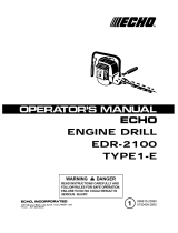 Echo EDR-2100 User manual