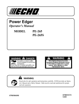 Echo Edger PE-265S User manual