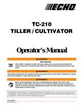 Echo TC-210 User manual