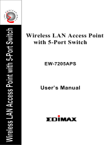 Edimax Network Router EW-7205APS User manual