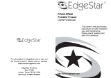 EdgeStar Freezer FP430-FP860 User manual
