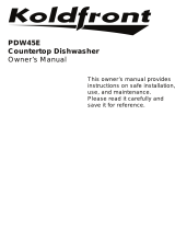 EdgeStar PDW45E User manual