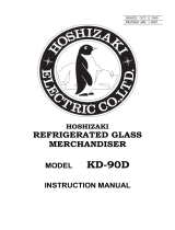 Hoshizaki Refrigerator KD-90D User manual