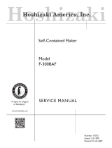 Hoshizaki F-300BAF User manual