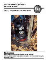 DR POWER DR TRIMMER/MOWERTM BEAVER BLADE User manual