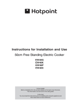Hotpoint Electric Pressure Cooker EW48G User manual
