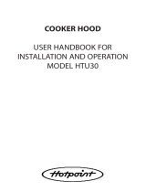 Hotpoint Ventilation Hood HTU30 User manual