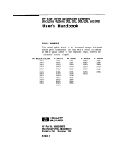 HP (Hewlett-Packard) 8360 User manual