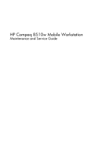 HP (Hewlett-Packard) 8510w User manual