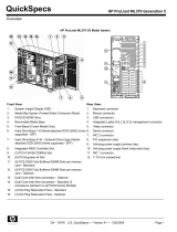 HP (Hewlett-Packard) Computer Hardware ML370 User manual