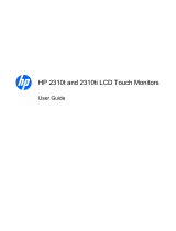 HP Value 23-inch Displays User manual