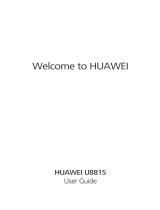 Huawei Cell Phone u8815 User manual